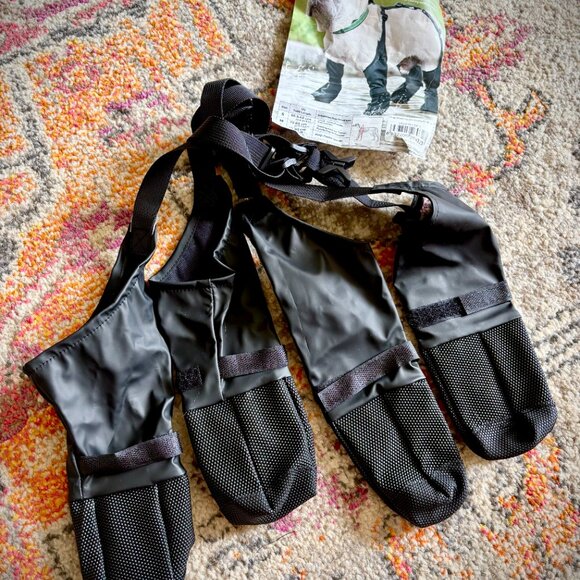 Snow Shoes, Waterproof Dog Boots with Suspenders - Picture 5 of 6